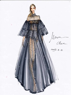 服裝設計中的手繪藝術(shù) 連接創(chuàng)意與現(xiàn)實的橋梁